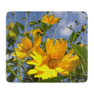 Planche À Découper Fleurs de soleil