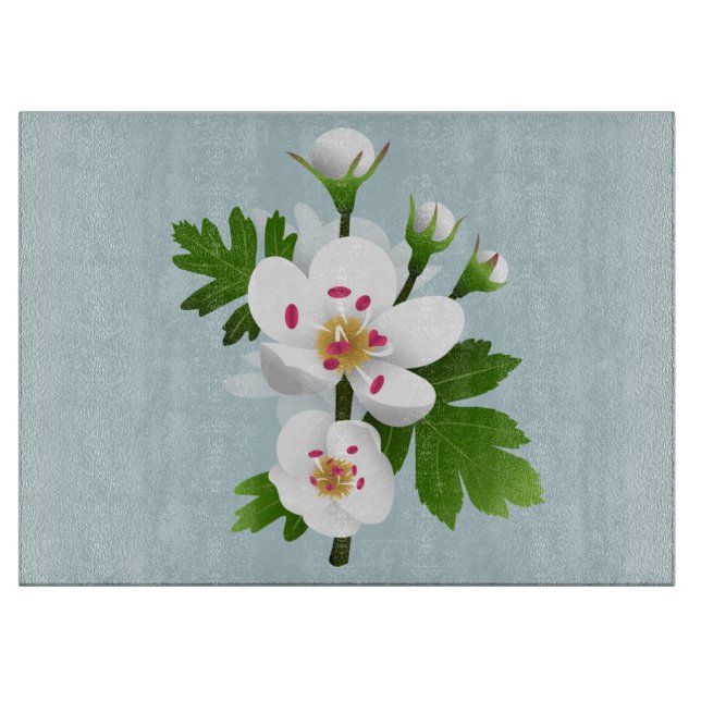 Planche À Découper Fleurs d'épines (Devant)