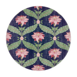 Planche À Découper Fleurs d'Imaginaire : Motifs indiens foncés
