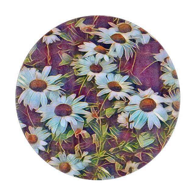 PLANCHE À DÉCOUPER FLEURS DU JOUR (Devant)