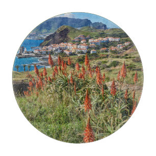 Planche À Découper Fleurs Madeira Island Portugal