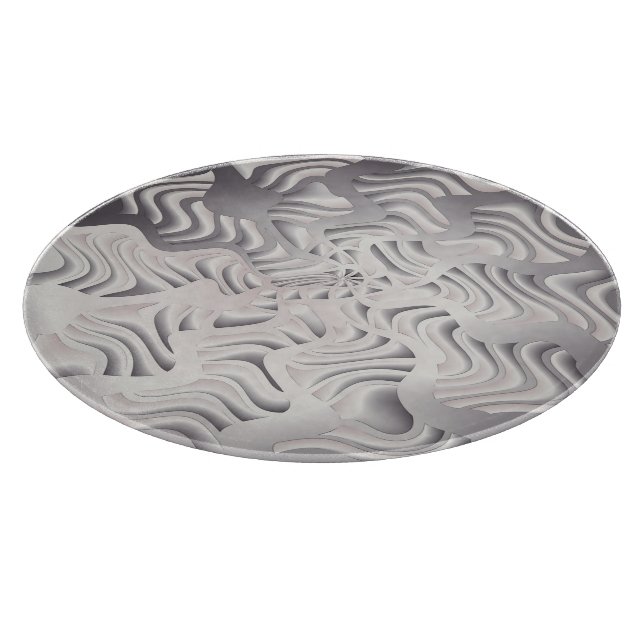 Planche À Découper flocon d'argent (Coin)