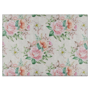 Planche À Découper Floral