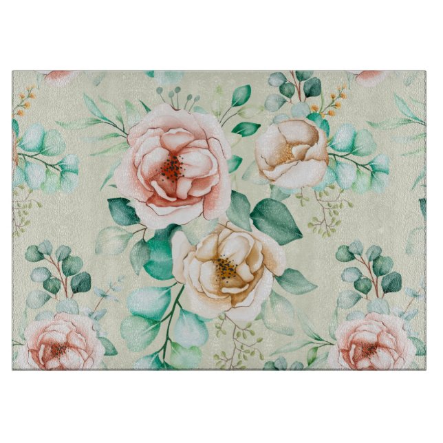 Planche À Découper Floral (Devant)