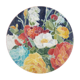 Planche À Découper Floral de minuit I