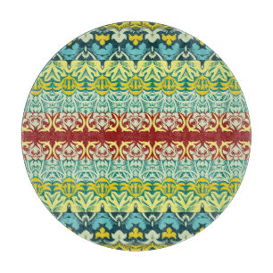 Planche À Découper Floral Ornamental : Conception Vintage et transpar