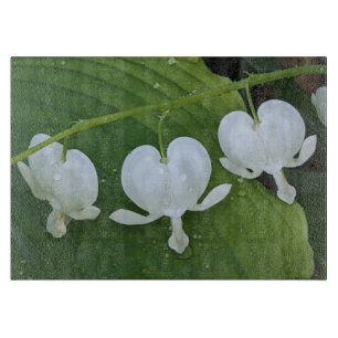 Planche À Découper Flore du coeur blanc saignant