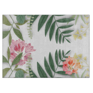 Planche À Découper Flore tropicale