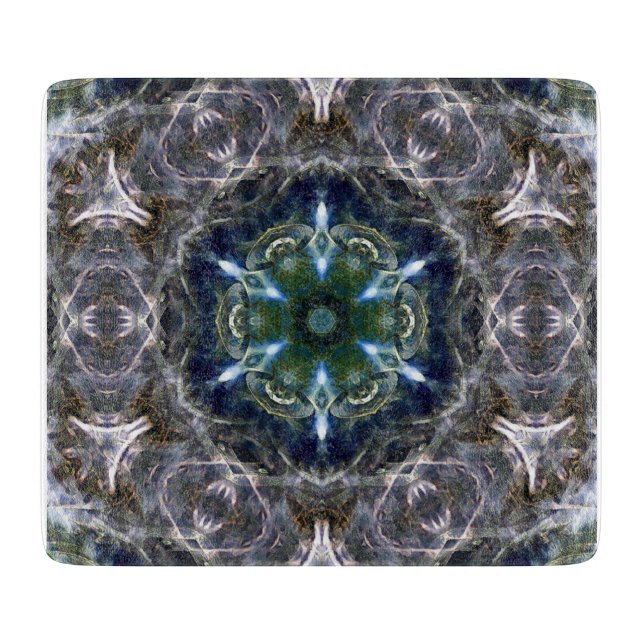 Planche À Découper Folk Mandala Cutting Board (Devant)