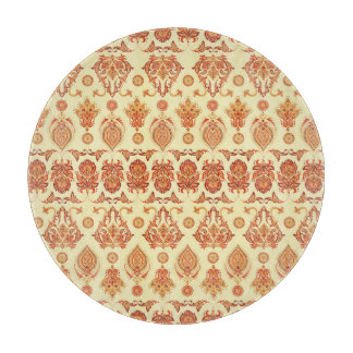 Planche À Découper Folkloric Batik Floral Motif ethnique