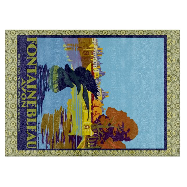 Planche À Découper Fontainebleau Avon France France (Devant)