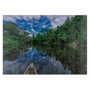 Planche À Découper Forêt Forêt de la jungle péruvienne