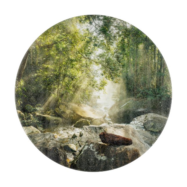 Planche À Découper Forêt | Forêt tropicale de la Jungle (Devant)