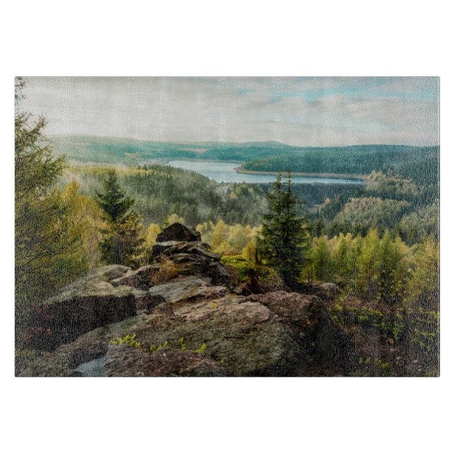 Planche À Découper Forêt | Ore Mountains Allemagne (Devant)
