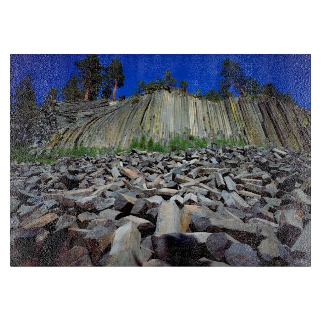 Planche À Découper Formations basaltiques du Postpile de Devils (Devant)