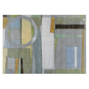 Planche À Découper Formes géométriques Abstraites colorées