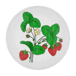 Planche À Découper Fraises