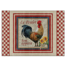 Français rouge Country Rooster Le Poulet