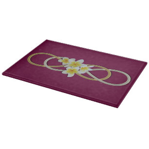 Planche À Découper Frangipani double infinité BiColor