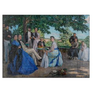 Planche À Découper Frédéric Bazille - La Réunion Familiale