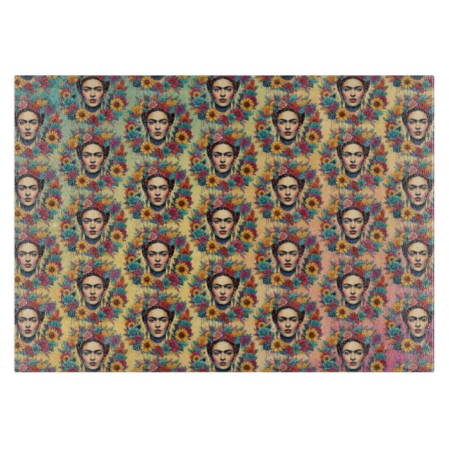 Planche À Découper Frida Kahlo (Devant)
