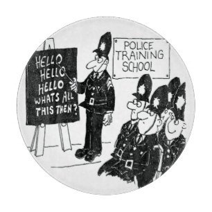 Planche À Découper Fun UK Police Training School