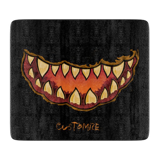 Planche À Découper Funny Scary Jack o'lantern Thunder_Cove (Devant)