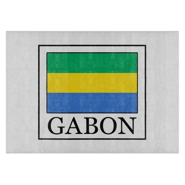 Planche À Découper Gabon (Devant)