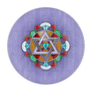 Planche À Découper Garden Star à Lilac Charcuterie Board