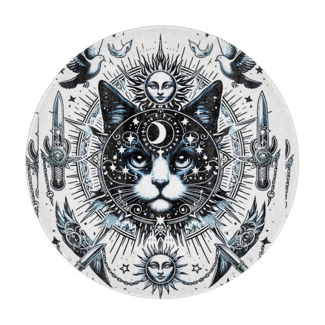 Planche À Découper "Gardien céleste" (Devant)