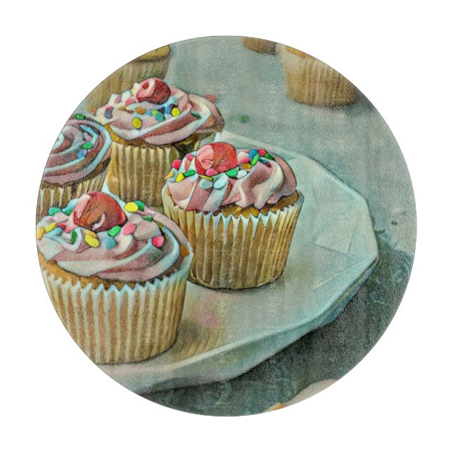 Planche À Découper Gâteau à la crème glacée (Devant)