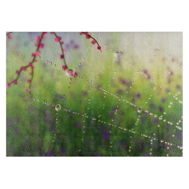 Planche À Découper Gemmes d'un conseil de coupe du matin du printemps (Devant)