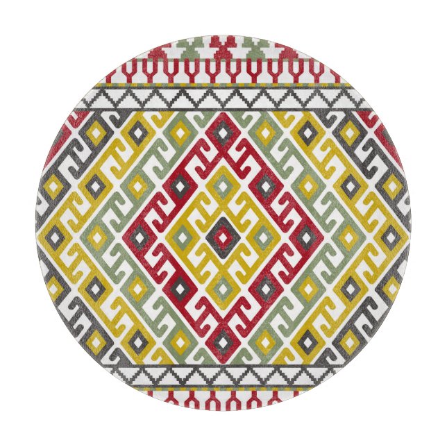 Planche À Découper Géométrie turque indienne : Carrelage Arrière - pl (Devant)