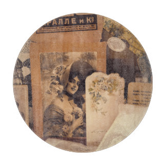 Planche À Découper Glamour nostalgique : Portraits russes Vintages.