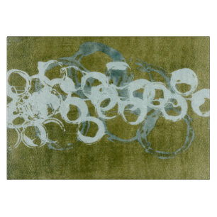 Planche À Découper Globes verts I