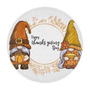 Planche À Découper Gnomes Thanksgiving