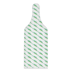 Planche À Découper Go Fish_Green Sardines_répétition motif