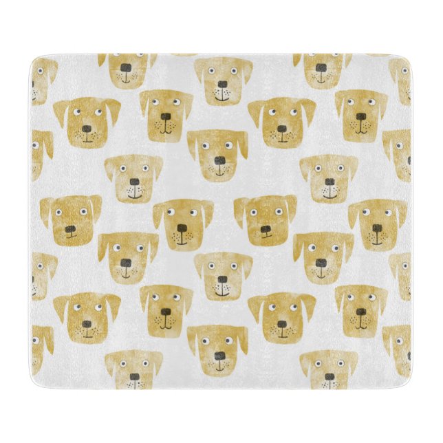 Planche À Découper Golden Labrador Retriever Chien (Devant)