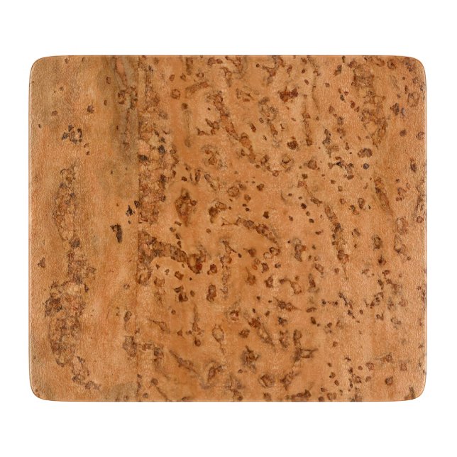 Planche À Découper Grain en bois de regard de liège naturel (Devant)