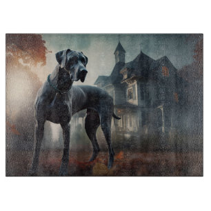 Planche À Découper Grand Danois Halloween Effrayant