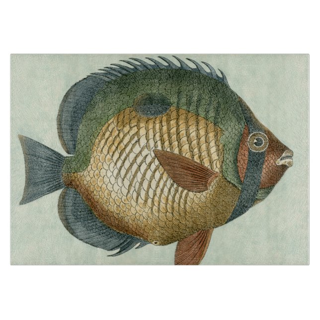 Planche À Découper Grand Poisson Coloré (Devant)