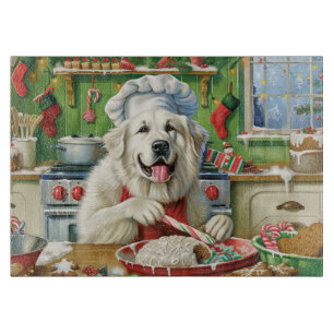 Planche À Découper Grande Pyrénées Cuisine de vacances : Noël festif