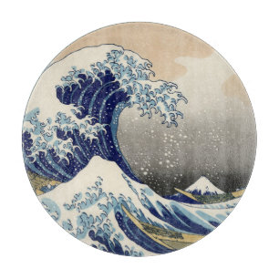 Planche À Découper Grande vague Kanagawa peinture japonaise