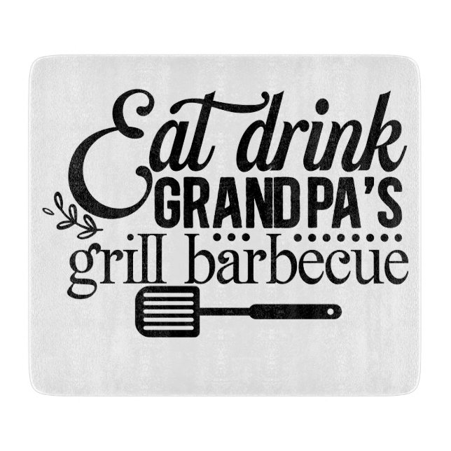 Planche À Découper Grandpa's Grill Barbecue (Devant)