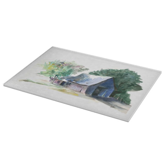 Planche à découper - Grange rurale (Coin)