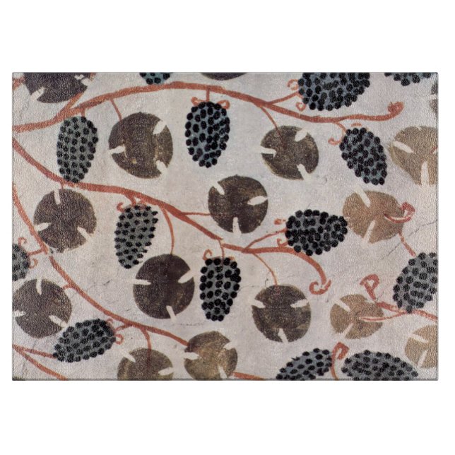 PLANCHE À DÉCOUPER GRAPES ET VIGNES DE CÉRÉALES ÉGYPTIENNES ANCIENNES (Devant)