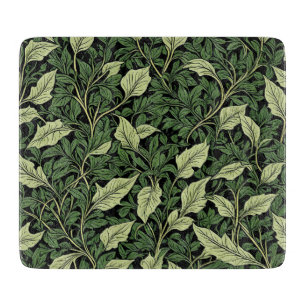 Planche À Découper Grappe de vignes aux nuances de verre vert