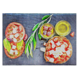 Planche À Découper "Grec & Méditerranéen" Belle Photo. Commandez dès 