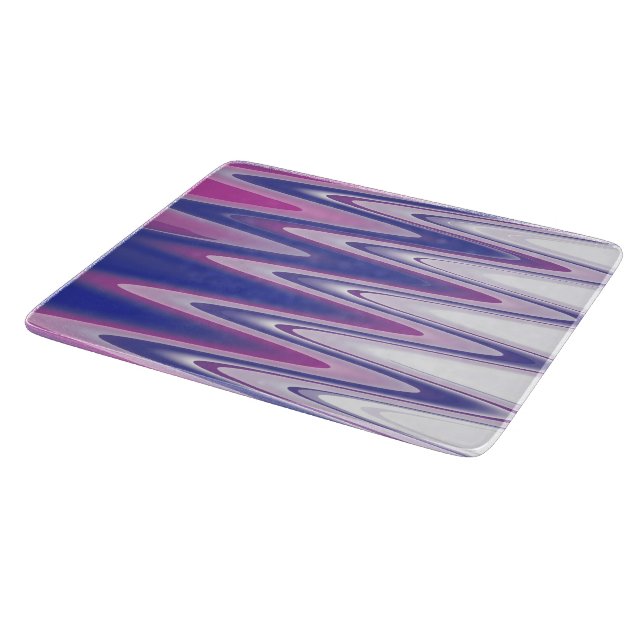 Planche À Découper gris bleu Fuchsia (Coin)