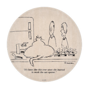 Planche À Découper Gros chat